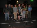 Full duplex laser transceiver by KH6WZ for the 100 point bonus. Boy Scout troop 440 (as in 70cm) learned about modulation, full- vs half-duplex and other fun things. KH6WZ photo.